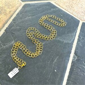 1/20 12kt. Gold Filled Chain Necklace 38”